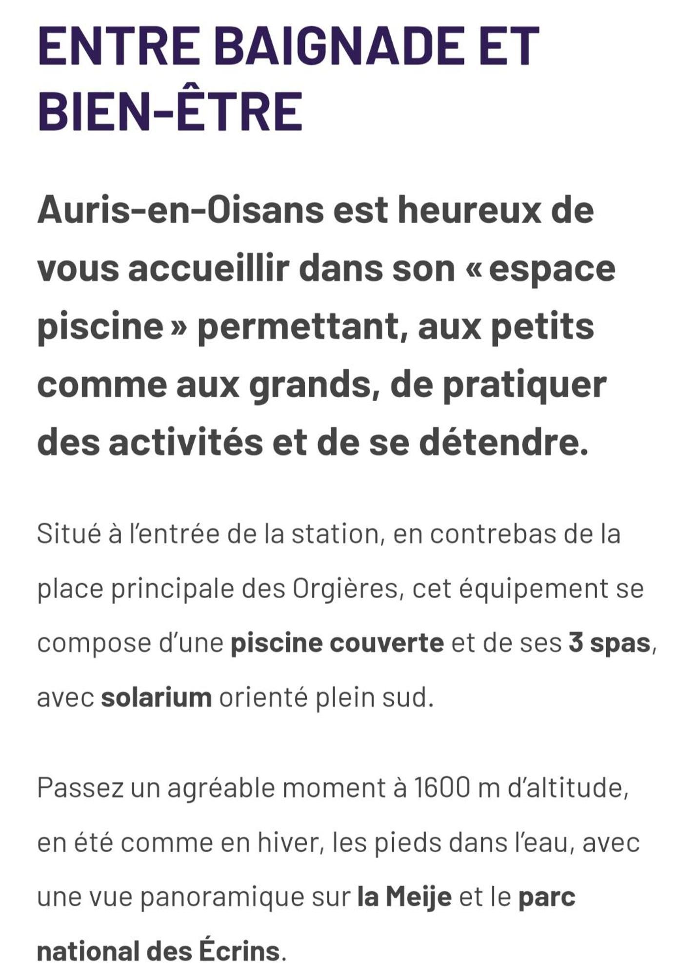 Auris Les Gentianes Station Alpe Huez Leilighet Eksteriør bilde