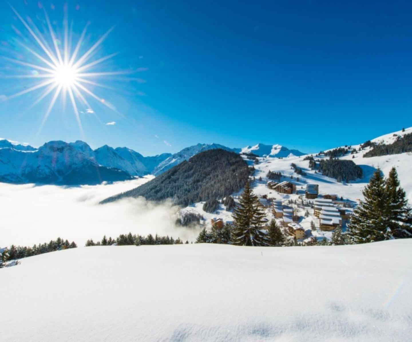 Auris Les Gentianes Station Alpe Huez Leilighet Eksteriør bilde