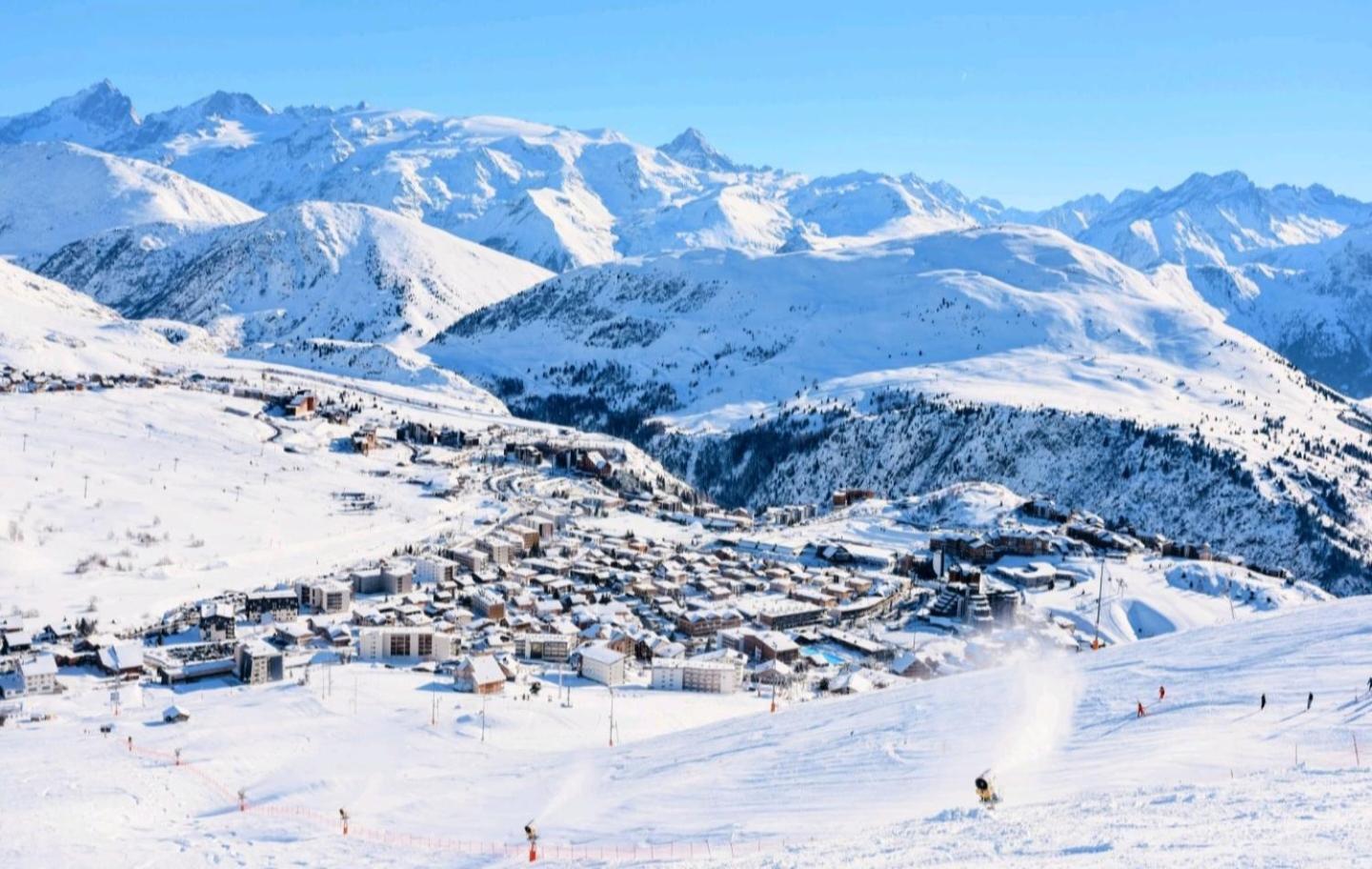 Auris Les Gentianes Station Alpe Huez Leilighet Eksteriør bilde