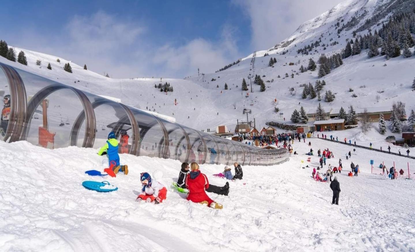 Auris Les Gentianes Station Alpe Huez Leilighet Eksteriør bilde