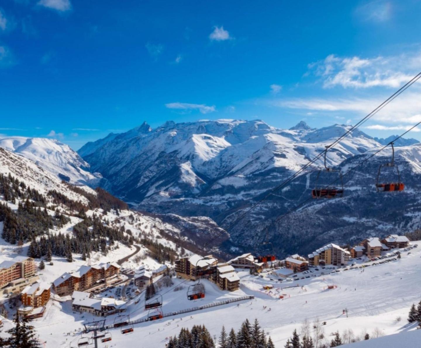 Auris Les Gentianes Station Alpe Huez Leilighet Eksteriør bilde