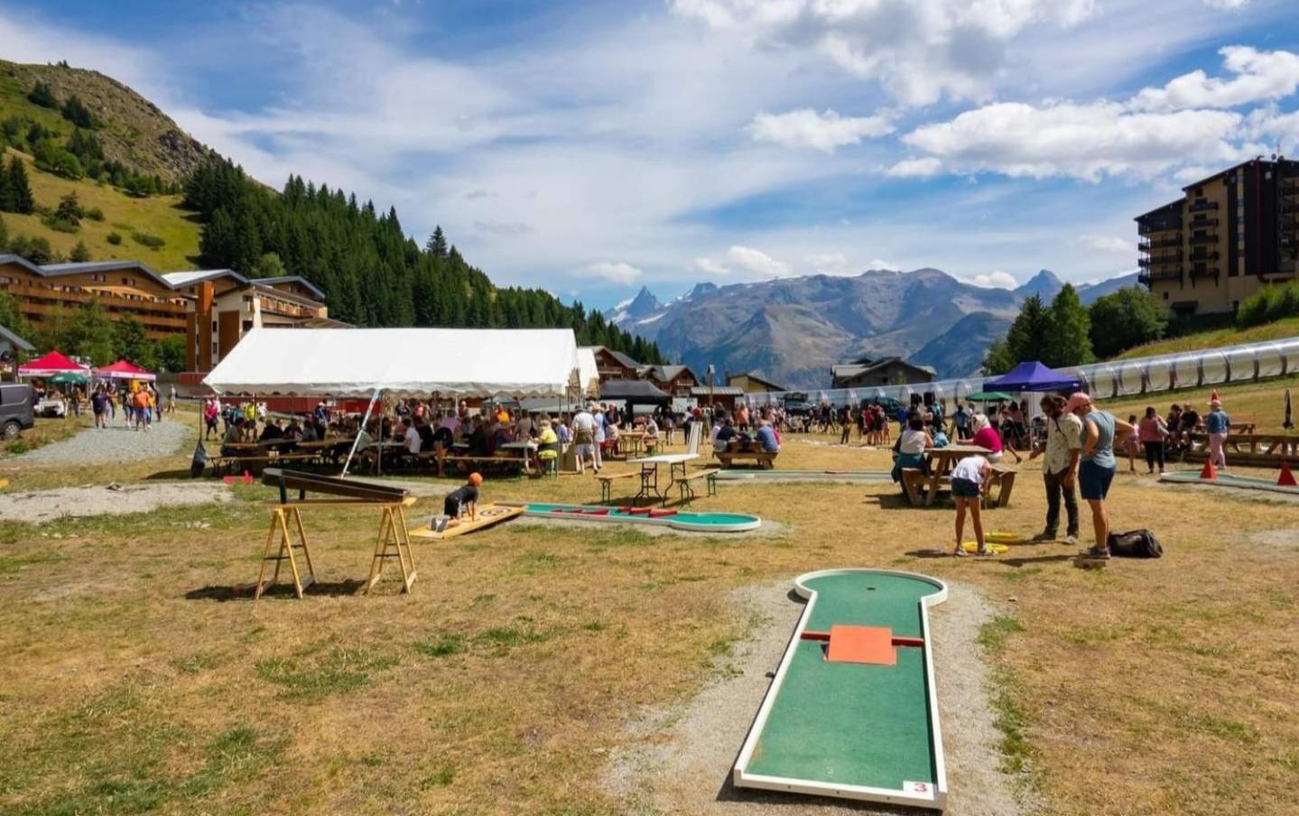 Auris Les Gentianes Station Alpe Huez Leilighet Eksteriør bilde